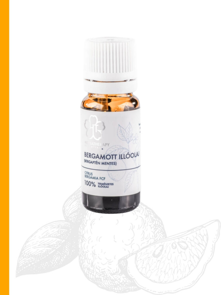 HerbaTherapy Bergamott illóolaj bergaptén mentes – Citrus bergamia FCF