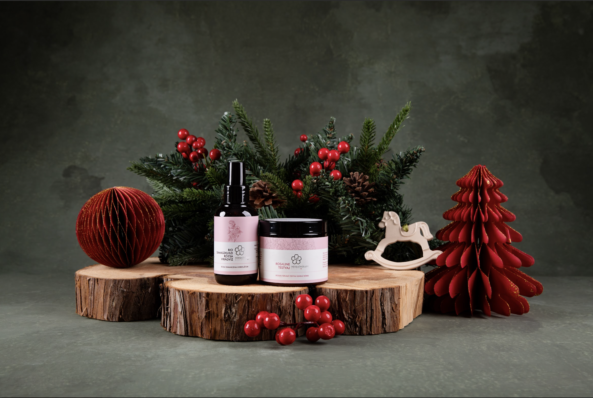 Rózsás testvaj + Damaszkuszi rózsa hidrolátum