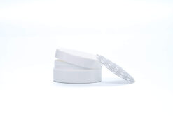 HerbaTherapy Fehér kozmetikai tégely kupakkal és zárólapkával 50 ml 200 ml